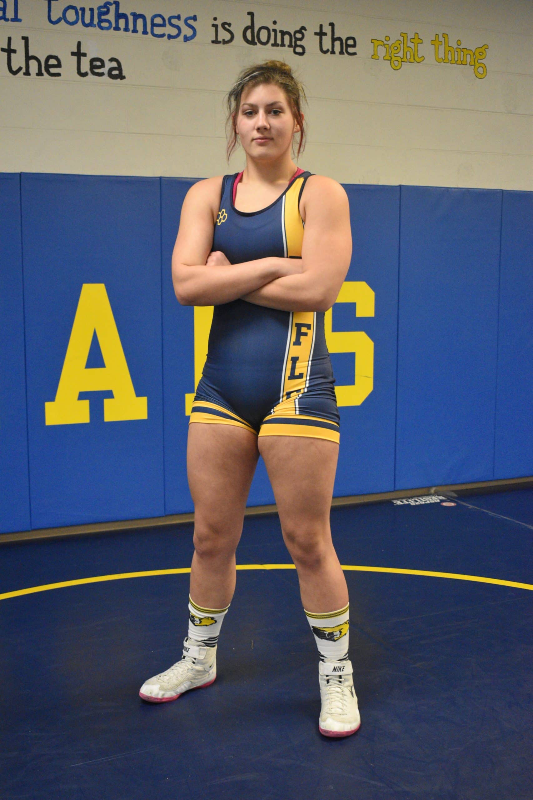 New Rifle High School girls wrestling program pins down historical